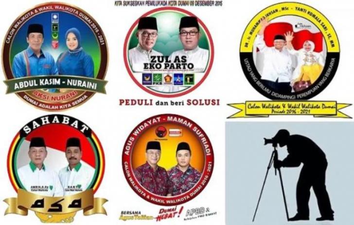 Pilkada Dumai- Pasangan Zukifli AS-Eko Suharjo Sudah Klaim Menang
