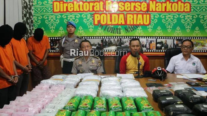 Hendak Edarkan Narkoba, Bisnis Haram Senilai Rp72 Miliar Digagalkan Polisi