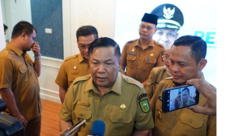 Gubernur Riau, SF Hariyanto Minta Wako Pekanbaru Data Galian C