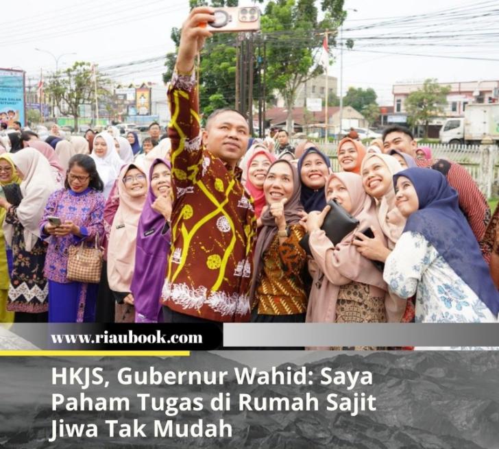 HKJS, Gubernur Wahid: Saya Paham Tugas di Rumah Sakit Jiwa Tak Mudah