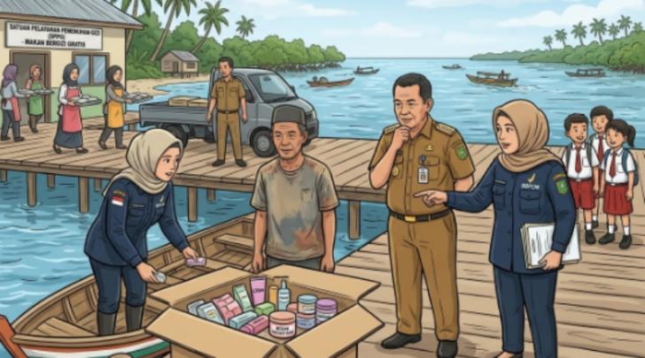 BBPOM Pekanbaru Awasi Kosmetik Ilegal di Meranti