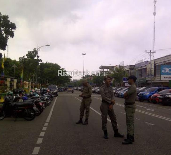 Bupati Bengkalis Lantik Ratusan Pejabat, Jalan Ahmad Yani Ditutup untuk Umum
