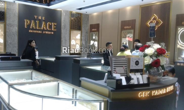 Promo Emas Termurah, The Palace Resmikan Butik Baru di Mal SKA Pekanbaru