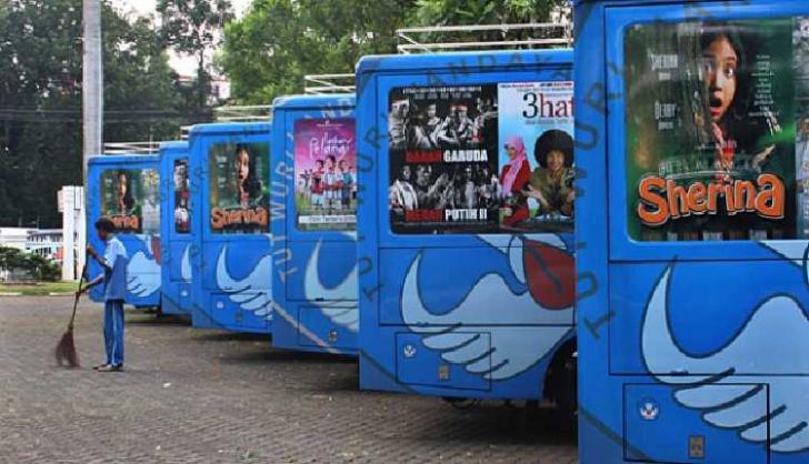 Siak Satu-satunya di Riau Dapat Bioskop Keliling
