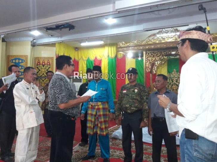 Pengukuhan Laskar Melayu DPD Kota Pekanbaru, Dato Umar Said: Takkan Melayu Hilang di Bumi