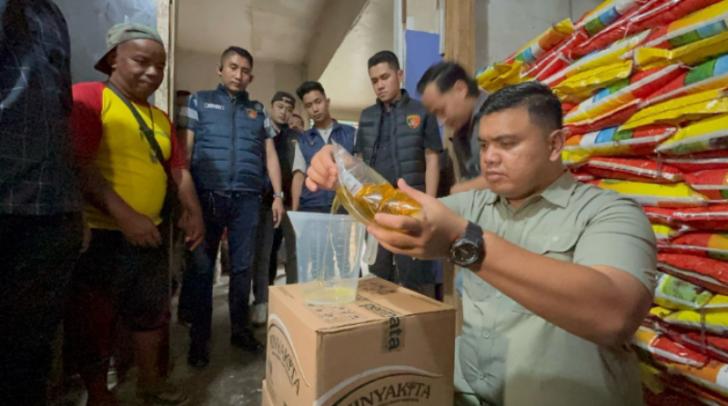 Polresta Pekanbaru Sidak Distributor Minyak Goreng di Kawasan Pasar Rumbai