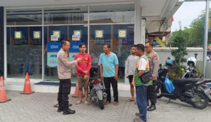 Polsek Pekanbaru Kota Gelar Kegiatan Cooling System Pemilukada Serentak 2024 di Bank BRI