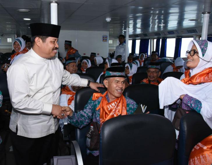 Silaturahmi JCH Mandau, Amril : Semoga Menjadi Haji Mabrur