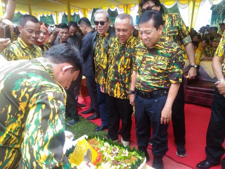 Tutup Jambore AMPG di Muara Takus, Ini Instruksi Setya Novanto