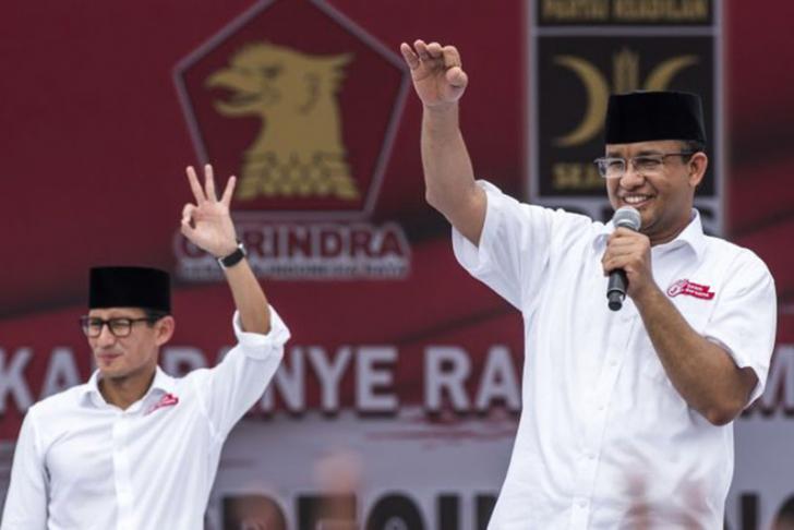 Anies-Sandi Menang Telak Ahok-Djarot, Berdasarkan Survey LSI