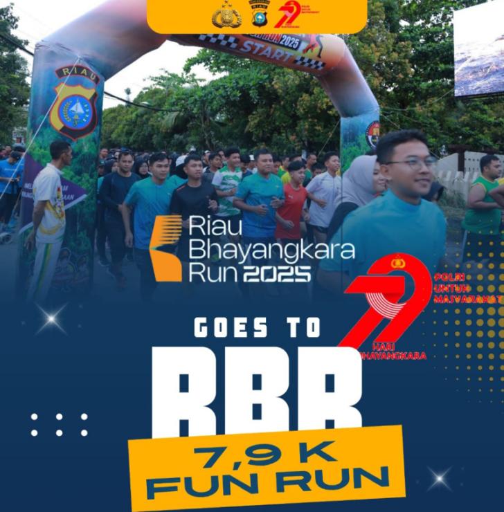 Catat, Ini Jadwal Goes To RBR 2025, 7,9K Fun Run di Kota Tembilahan