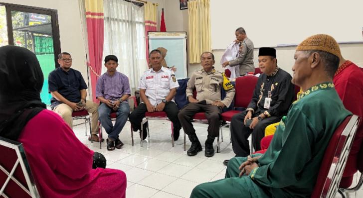 Cooling System Bersama Forum RT.RW dan Lurah, Polsek Senapelan Sampai Pesan Kamtibmas