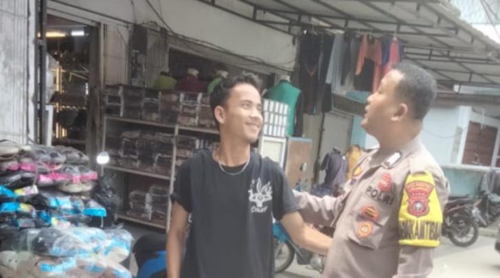 Bhabinkamtibmas Sampaikan Pesan untuk Anak Remaja, Jaga Keamanan, Tetap Damai dan Berkarya