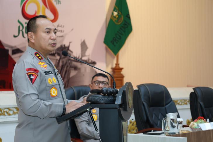 Kapolda Riau Tekankan Komitmen Penegakan Hukum Berintegritas Sikat Mafia Hutan