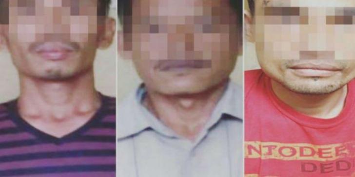 Polsek Tampan Amankan Tiga Pelaku Curanmor