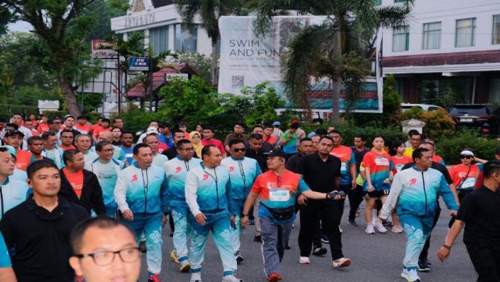 Gubernur Wahid Ikut RBR Bersama Kapolri