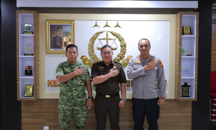 Penguatan Sinergitas, Kapolresta Pekanbaru Silaturahmi Bersama TNI dan Kejaksaan Negeri