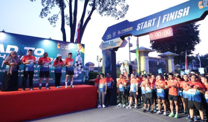 Polda Riau Gelar Road to Riau Bhayangkara Run 7,9 K