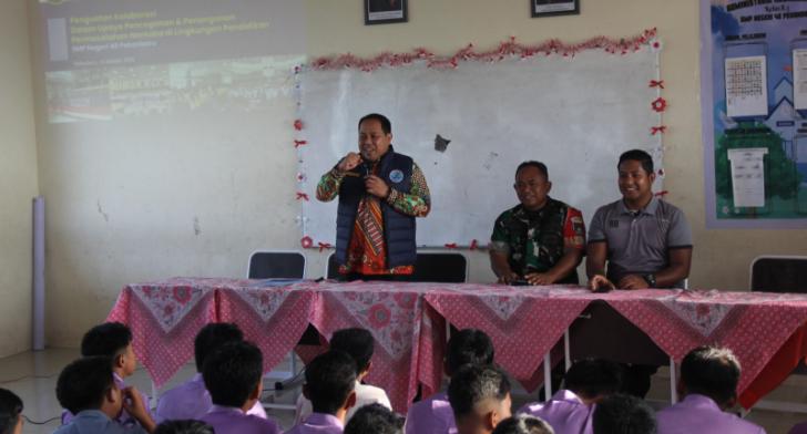 Hebat, Siswa SMPN 48 Pekanbaru Deklarasi Anti Narkoba Bersama BNN