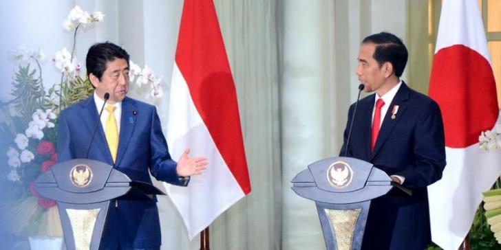 Dikunjungi PM Jepang Shinzo Abe, Jokowi Minta Kesepakatan Kerja Sama