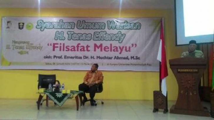 Mengenang Tenas Effendy di Universitas Muhammadiyah Riau