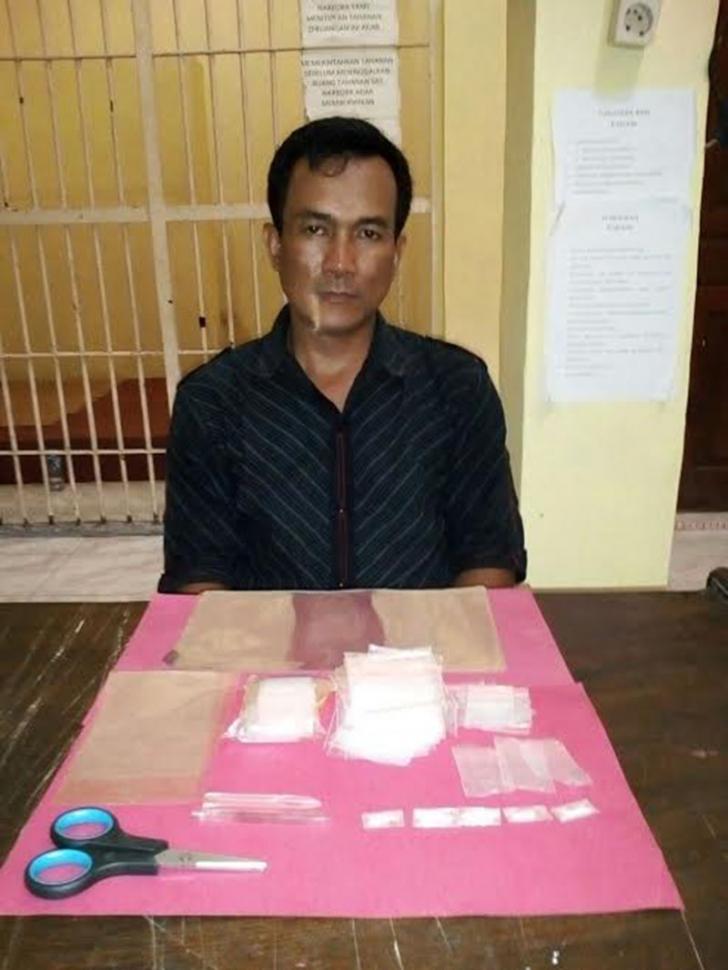 Polisi Ringkus Bandar Sabu-sabu di Bagan Batu