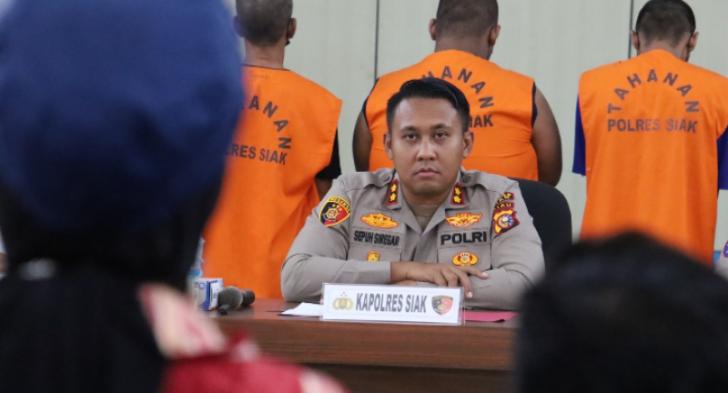 Sindikat Pembuat dan Pengedar SIM Palsu di Riau Dibongkar Polres Siak, 8 Tersangka Diamankan