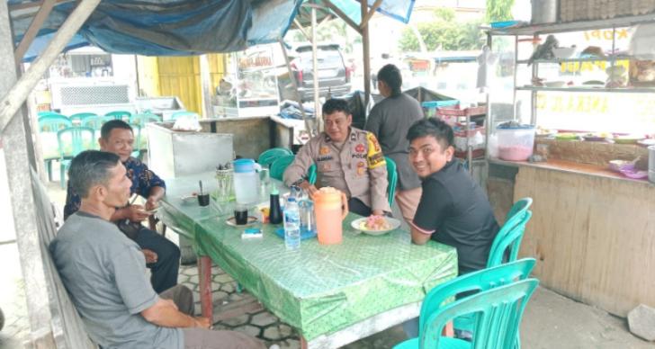 Temui Masyarakat Pangkalan Kuras, AKP Sohermansyah: Jangan Sampai Golput Ya