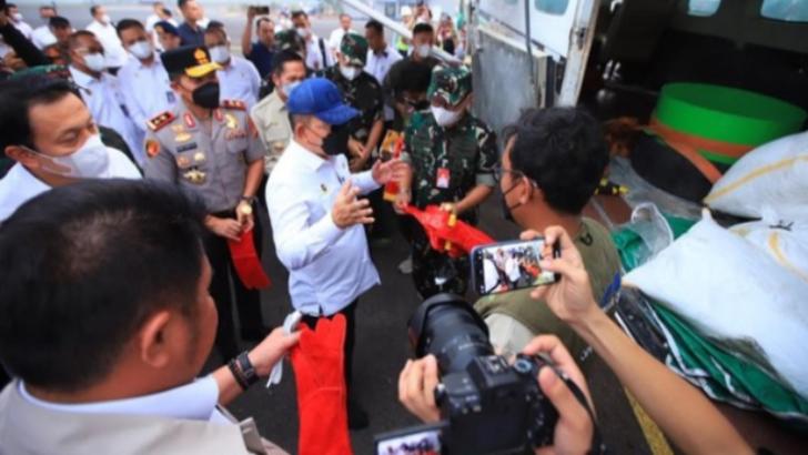 Sumatera Selatan Uji Coba 1,5 Ton Dry Ice untuk Mengatasi Kabut Asap Karhutla