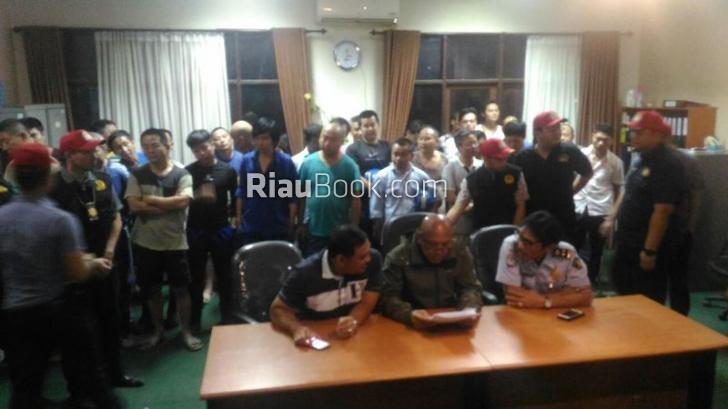 Disnaker Provinsi Riau Gerebek TKA di Proyek PLTU
