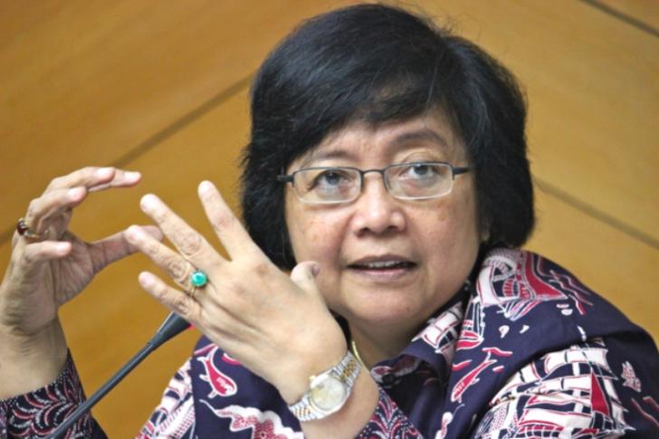 Menteri Siti Nurbaya: Sekarang yang Penting Soal Kesehatan Masyarakat Riau