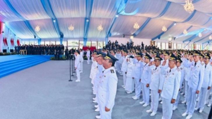 Begini Pesan Presiden Prabowo kepada Kepala Daerah yang Baru Dilantik