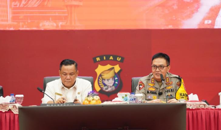 Rapat Koordinasi, Kapolda Bahas Event Riau Bhayangkara Run 2024