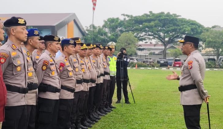 Antisipasi Unjuk Rasa, Kapolda Riau Tekankan Pengamanan Humanis dan Profesional