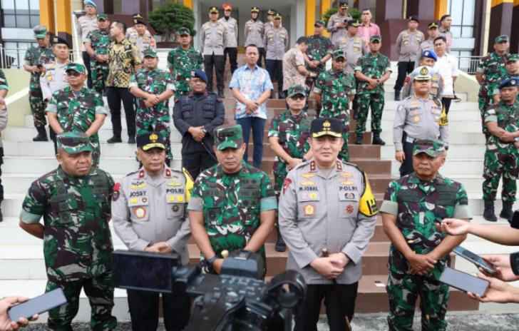 Kapolda Riau Terima Kunjungan Panglima Komando Daerah Militer I/Bukit Barisan