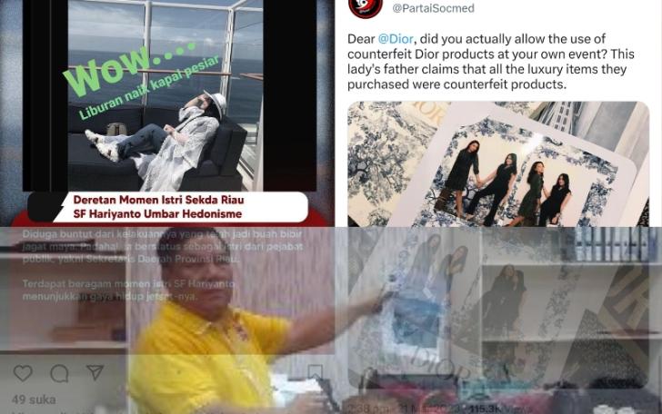 Surat untuk DIOR, @PartaiSocmed: Ayah Wanita Ini Klaim Pakai Produk Palsu