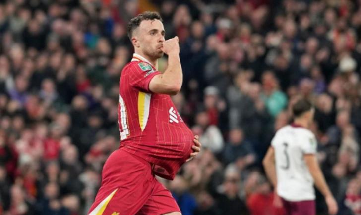 Cedera, Diogo Jota Diragukan Tampil Lawan RB Leipzig