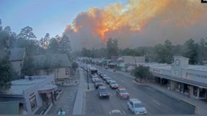 New Mexico Berjuang Melawan Kebakaran Hutan
