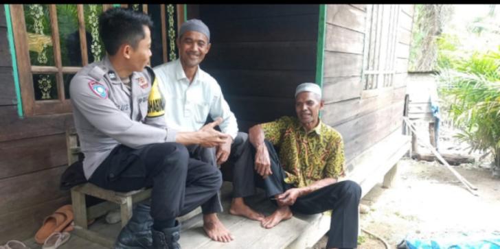 Polsubsektor Pelalawan Tingkatkan Keamanan Masyarakat Desa Sei Ara