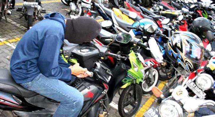 Sekian Lama Menumpang, Pelaku Malah Curi Motor Teman Sendiri