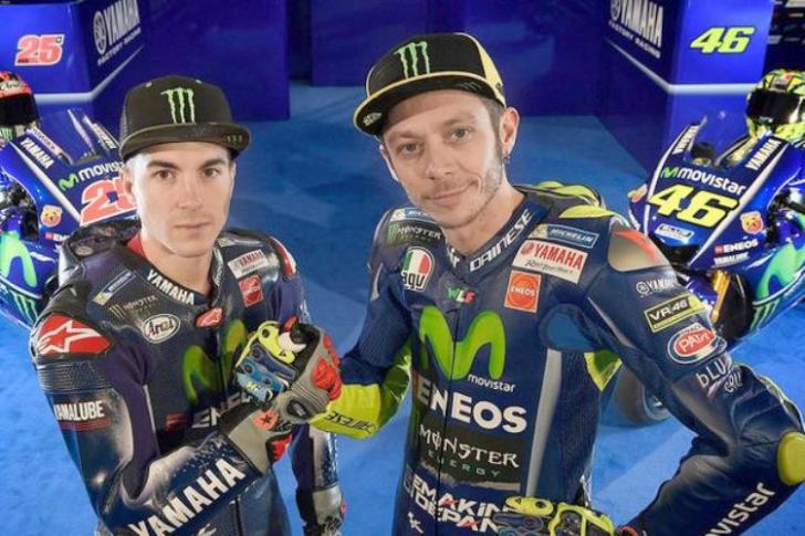Bendera RI Akan Tampil di Motor Valentino Rossi dan Vinales
