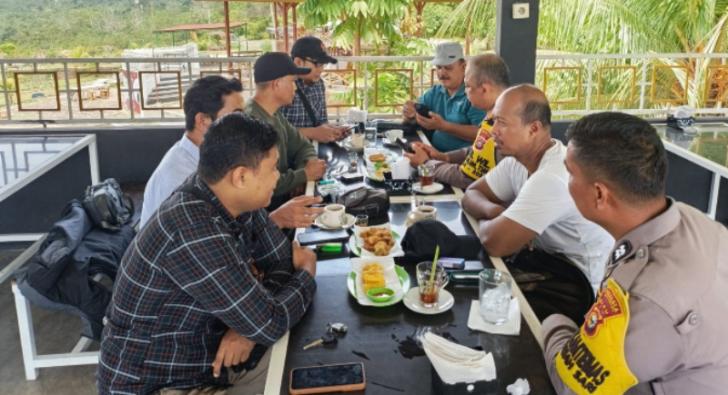 Polsek Rumbai Pesisir Edukasi Masyarakat Pentingnya Harkamtibmas Menjelang Pemilu