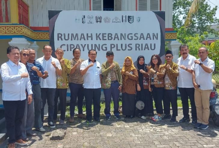 Ditintelkam Polda Riau Gelar Coffee Morning Bersama Pujakesuma Wujudkan Pilkada Damai 2024