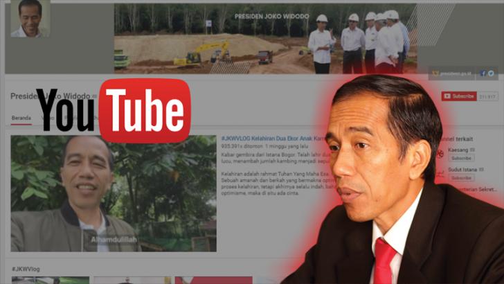Menelusuri Channel Youtube Presiden Jokowi, Ternyata Ada Rahasianya