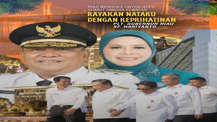 Rayakan Nataru dengan Sederhana, Plt Gubernur: Kita Doakan Saudara-saudara yang Terkena Musibah Sumatera
