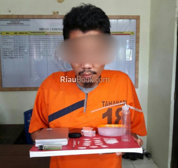 Barang Bukti Capai 5,44 Gram, Sat Narkoba Polres Inhu Ringkus Dua Pengedar Sabu