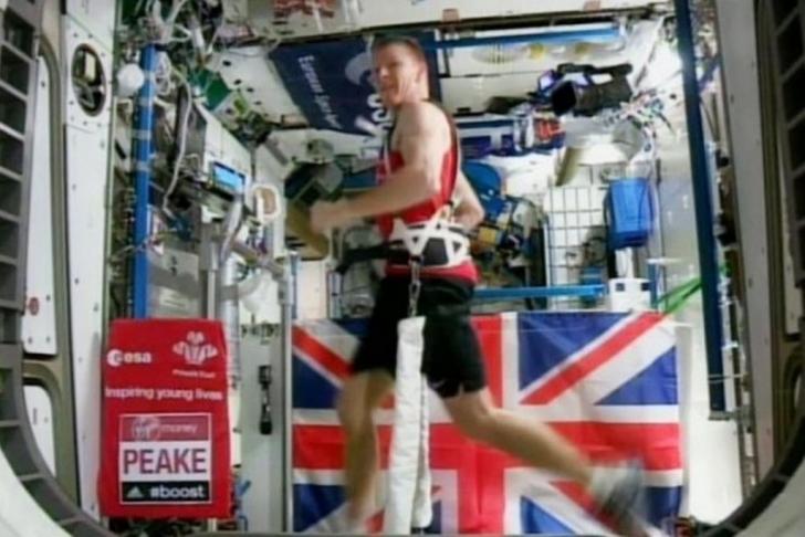 Astronot Inggris Ikut London Maraton dari Antariksa