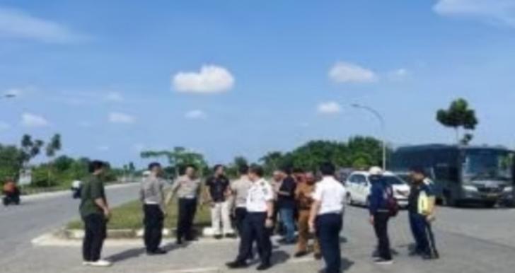 Panitia Tinjau Rute Bhayangkara Run 2024