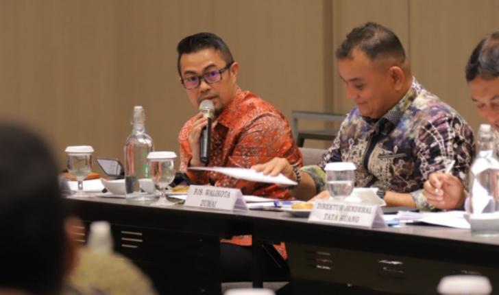 Rapat Lintas Sektoral, Pj Wako Sampaikan RDTR Wilayah Perencanaan Marpoyan Damai