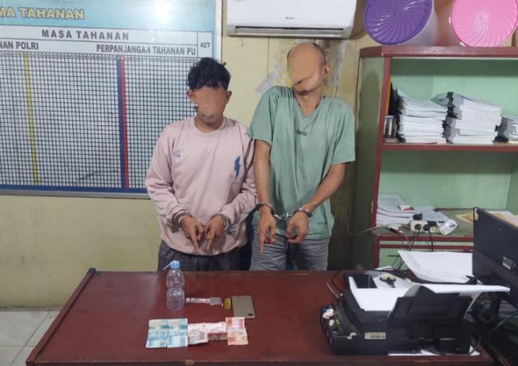 Polsek Kandis Ringkus Dua Tersangka Penyalahgunaan Narkoba